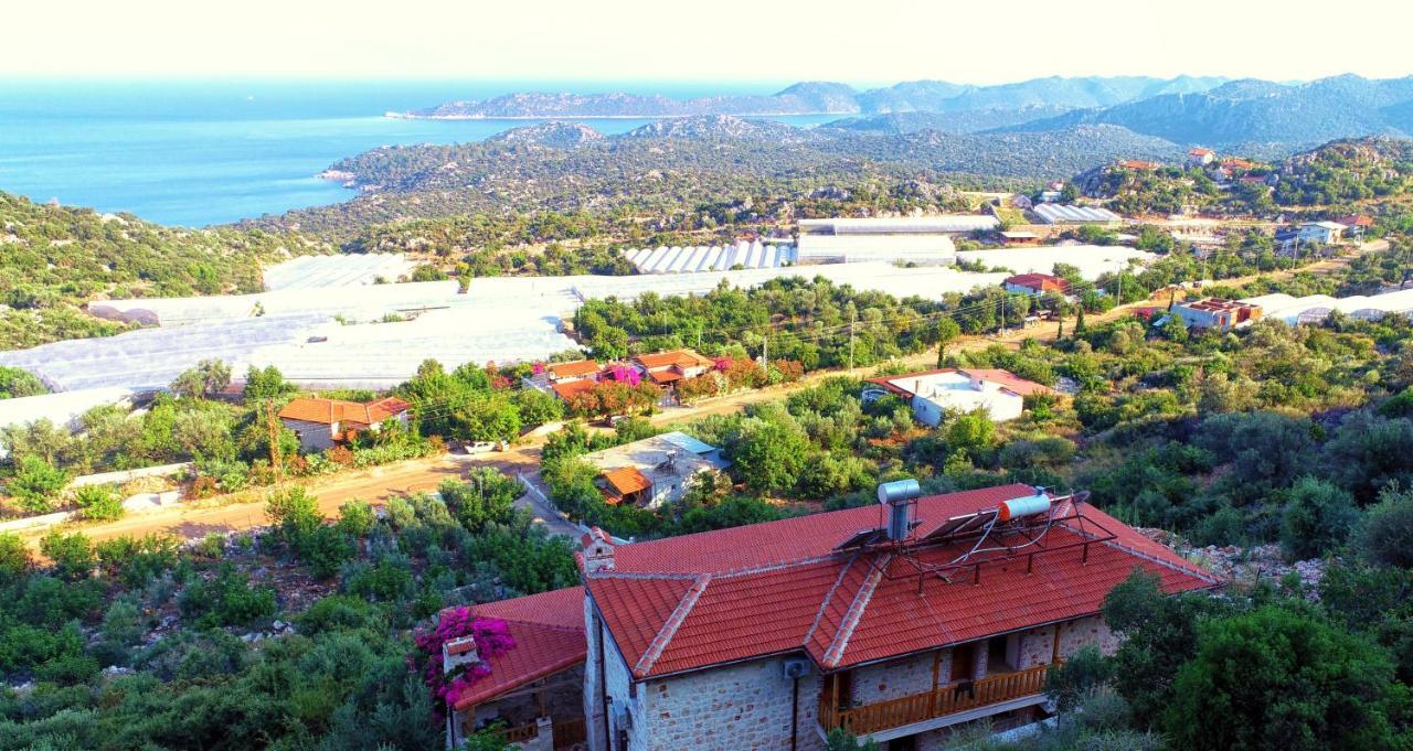 Istlada Tas Ev Apart - Kekova View Kapakli Ngoại thất bức ảnh